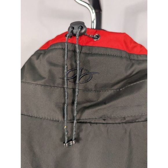 Mens NordicTrack Ski Jacket Size M (38-40) Red & Brown Zip Pockets - Picture 5 of 9